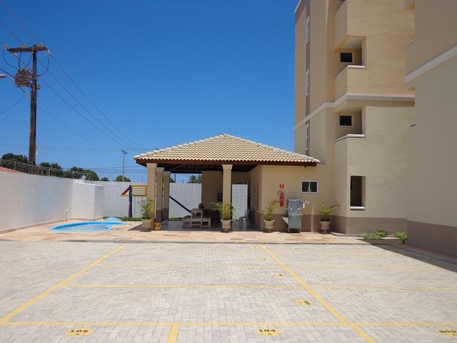 Deck com piscina do Villa Maracanã