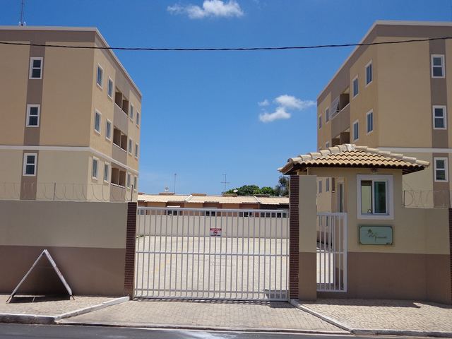 Entrada do condomínio Villa Maracanã