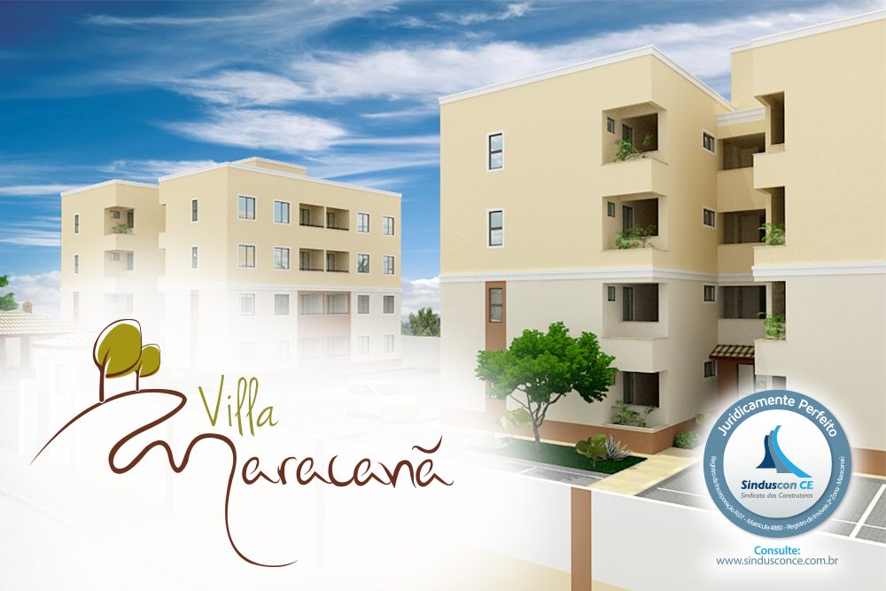 Villa Maracanã: Condomínio residencial, 32 apartamentos